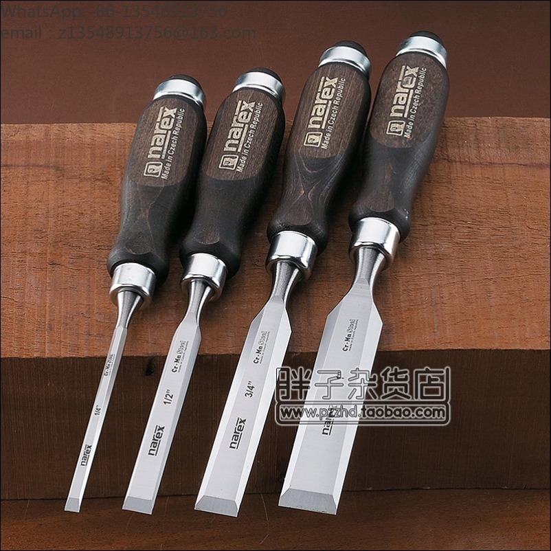 木工用ノミセット。頑丈な構造で、無垢材のほぞ穴や溝の切り出し - Wood Chisel Set のレビューと価格