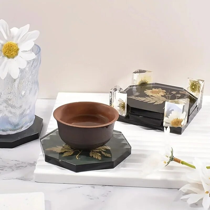 コースター樹脂モールドセットには、コースター収納ボックスモー - Woodworking Resin のレビューと価格